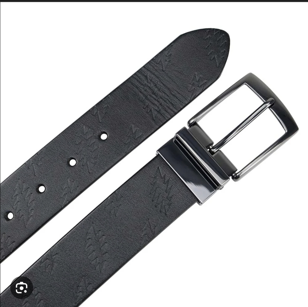 New Section119 Grateful Dead Reversible Leather Belt Brown/Bears  Blk/Bolts 28